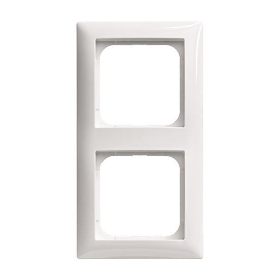 1St. Busch-Jaeger 1722-914 2-fach Rahmen Busch-balance SI alpinweiß