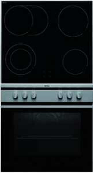 1St. AMICA EHC 12713 E Einbauherd-Set im Scandium Design, Edels