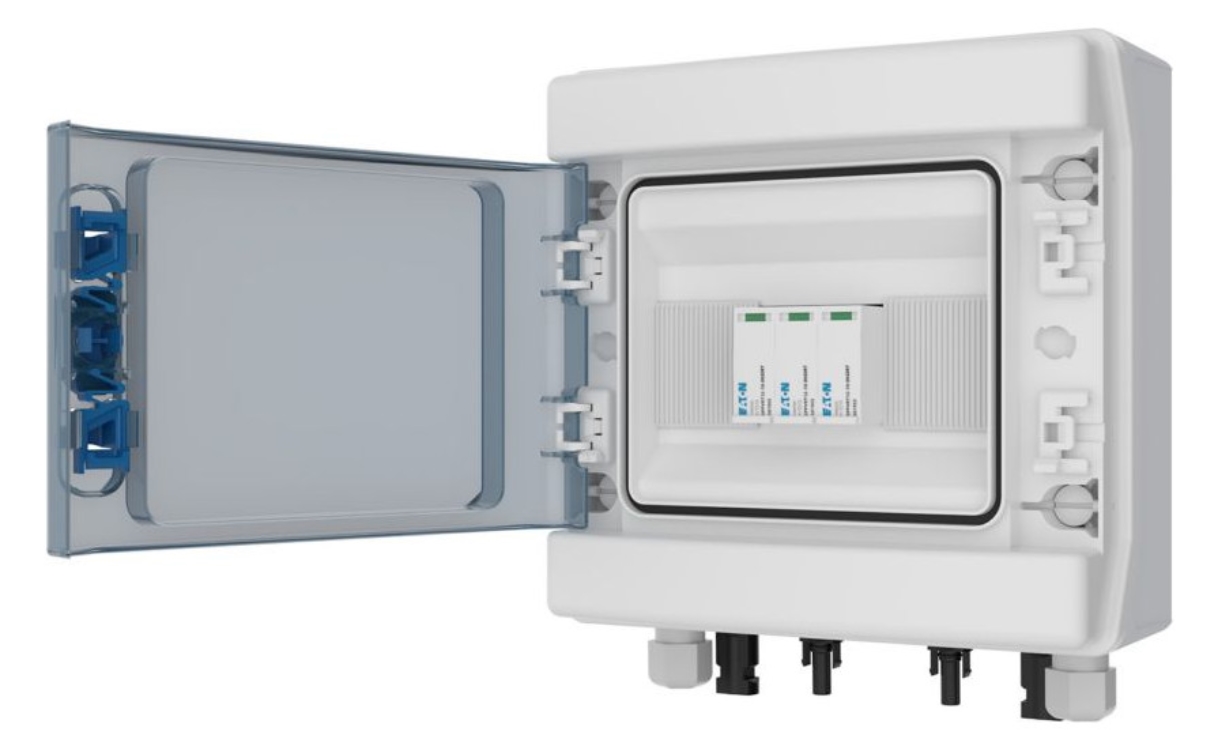 1St. Eaton IKA-SOL20-X11-T12-1/8-MC4-B PV Stringbox