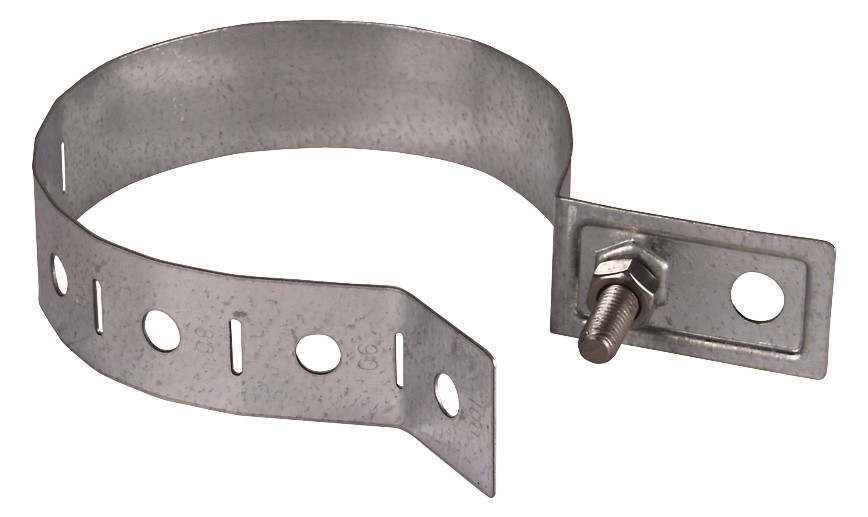 1St. Dehn 423020 Regenrohrschelle 60-150mm, RRS V 60.150 B10.5 S