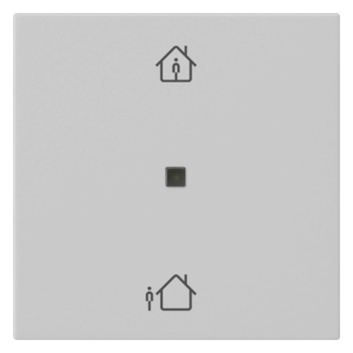 1St. Gira KNX RF Bedienaufs.1f 5106015 Heizmodus System 55 Grau m