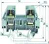 1St. Wieland WKI 16UV0 Durchgangsklemme 57.516.1155.0 WKI16UV0...