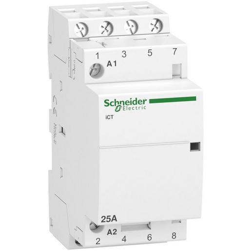 1St. Schneider Electric A9C20834 Installationsschütz iCT 25A 4S 220/240V 50Hz