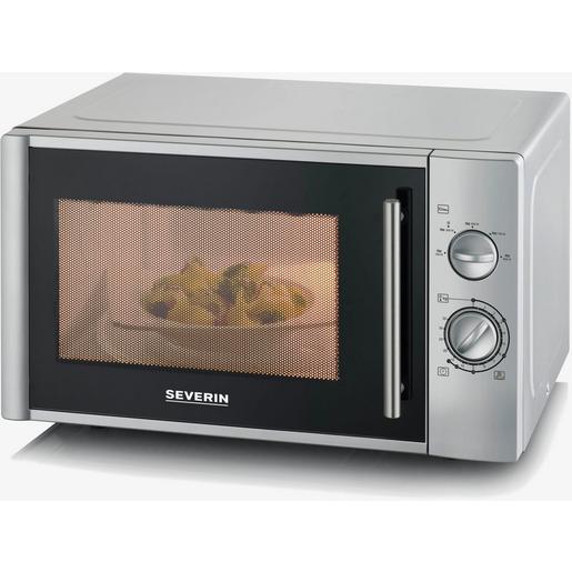 1St. Severin MW7772 Mikrowelle, ca. 30 l, ca. 900 W, silber