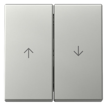 1St. Gira 3294600 Wippe 2-fach Pfeil System 55 edelstahl (lackiert)