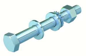 20St. OBO Bettermann 12530/90 6418252 Sechskantschraube SKS10X90F