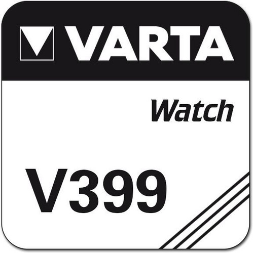 1St. Varta Knopfzelle V399 1,55V 42mAh 00399101111 *Blister a 1 St. 1St. Varta Knopfzelle V399 1,55V 42mAh 00399101111 *Blister a 1 St.