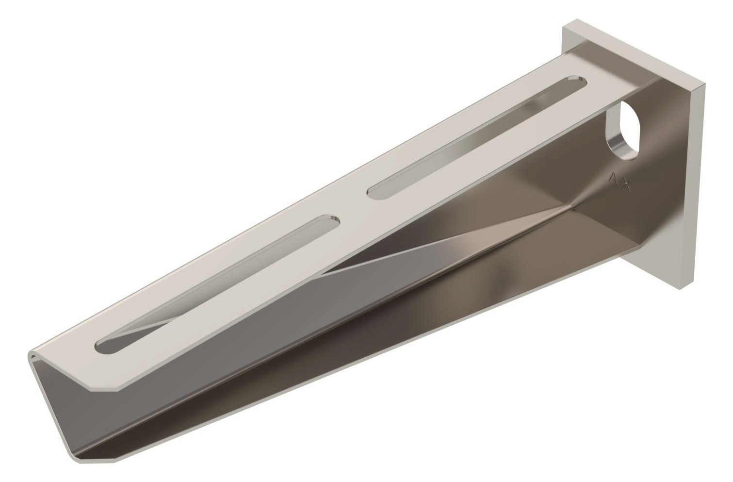 1St. OBO Bettermann AW 30 21 A2 Wand- und Stielausleger mit angeschweißt