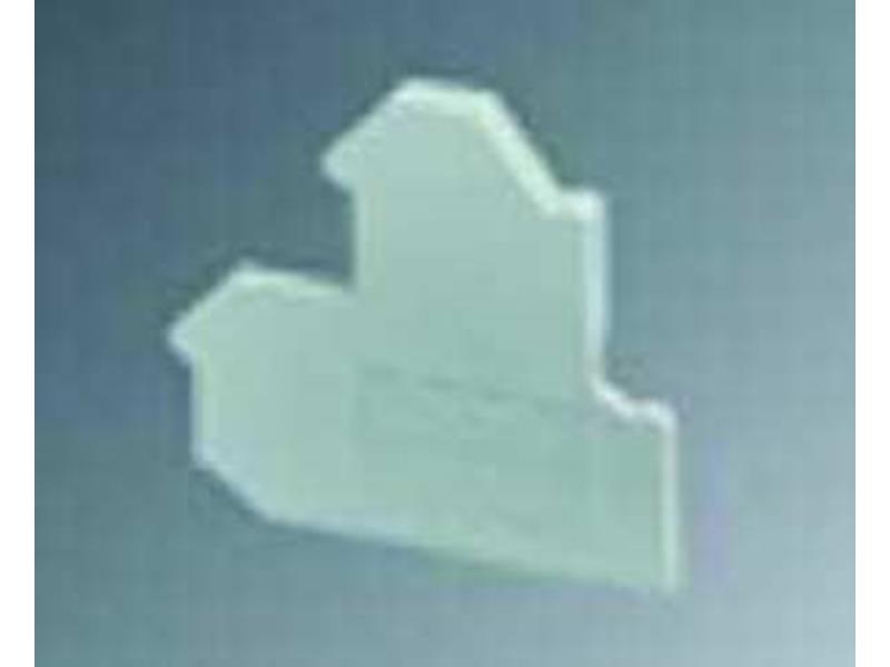 50St. Phoenix Contact DG-UKK 3-MSTB-5,08 Abschlussdeckel Rastermaß: 5,08mm B=2,2mm Polzahl: 1 grau 2770613 50St. Phoenix DG-UKK 3-MSTB-5,08 Abschlussdeckel Rastermaß: 5,08mm B=2,2mm Polzahl: 1 grau 2770613