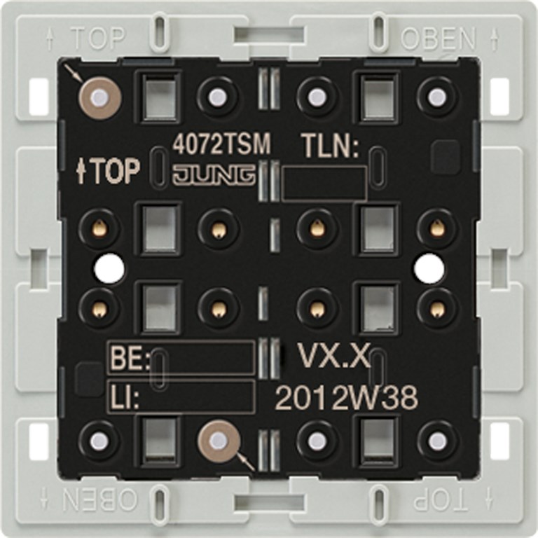1St. Jung 4072TSM KNX Tastsensor-Modul BA Standard 1-4fach 4072 TSM