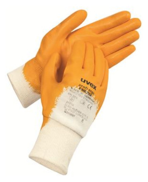 1St. Uvex 60147 Handschutz - EN 388 - orange 60147 8