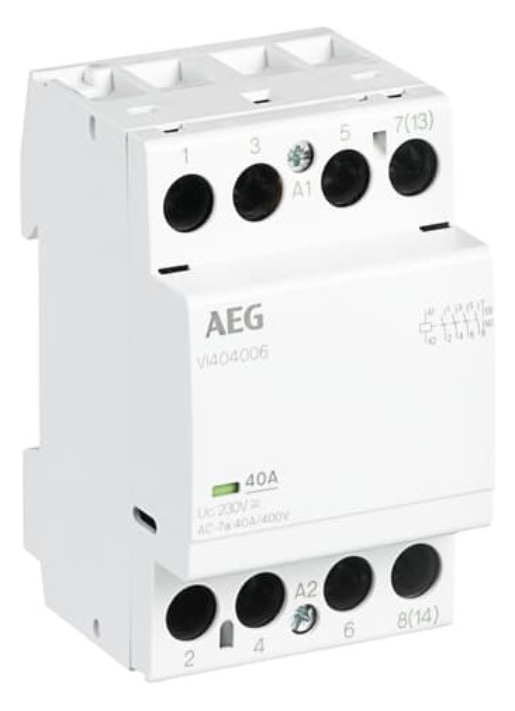 1St. AEG Installationsschütz VI404006 230V 40A 4S/0Ö 115464