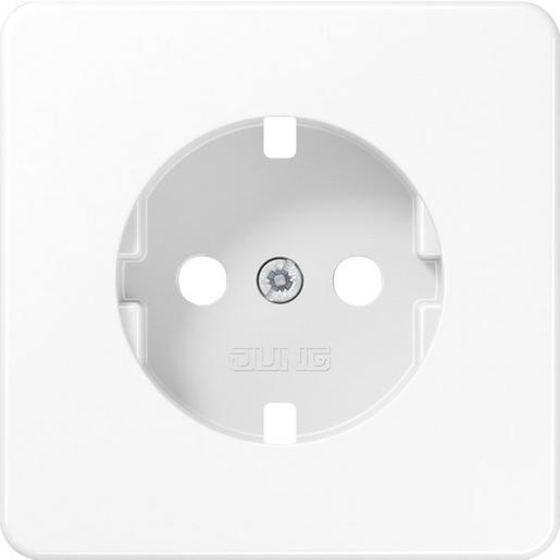 1St. Jung CD521WWPL Zentralplatte f. SCHUKO-Steckdose