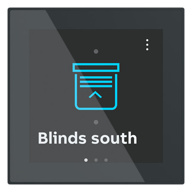 1St. Busch-Jaeger RT/U12.86.11-825 Busch-RoomTouch® 4, inkl. Busankoppler Glas schwarz 2TMA310010B0004