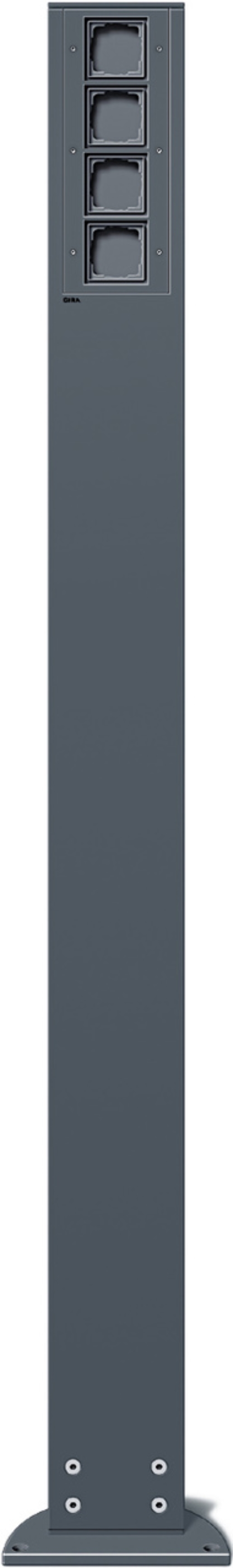 1St. Gira 135628 E-Säule 4x Leereinheit 1600 mm Energiesäule Anthrazit