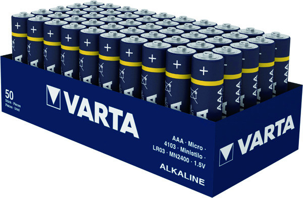 1St. Varta 4103229395 Batterien Energy Micro AAA Tray 50 Stück 1St. Varta 4103229395 Batterien Energy Micro AAA Tray 50 Stück