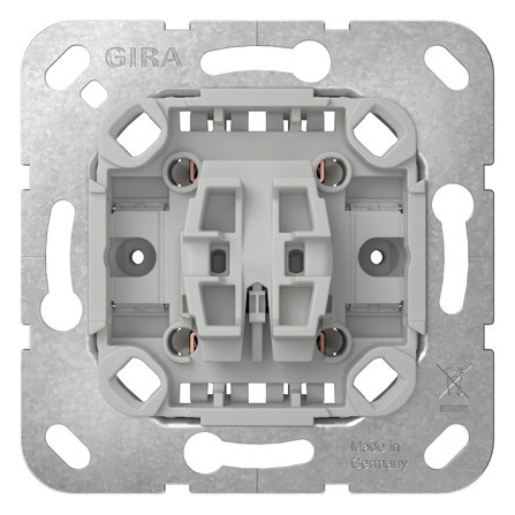 1St. Gira 381700 Wippschalter Kreuz o.Kr. Einsatz