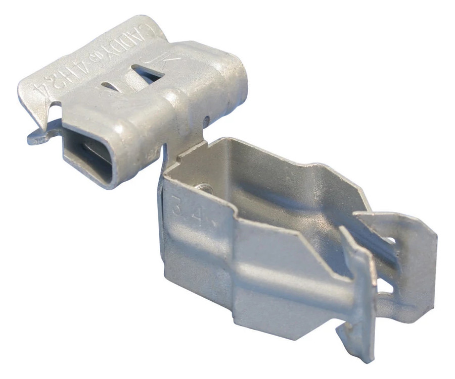 1St. nVent CADDY 175270 H-PSM Flanschklipp zum Aufschlagen mit Kabelschutzrohr Schelle, seitliche Montag 16P58SM