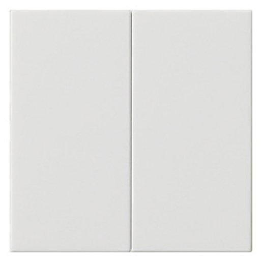 1St. Gira 537003 Wippe 2f unbedruckt System 55 Reinweiß