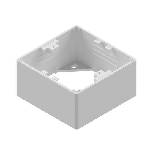 1St. NDATDDAPRRW.01 Aufputzrahmen 80x80x42 mm, Reinweiß RAL