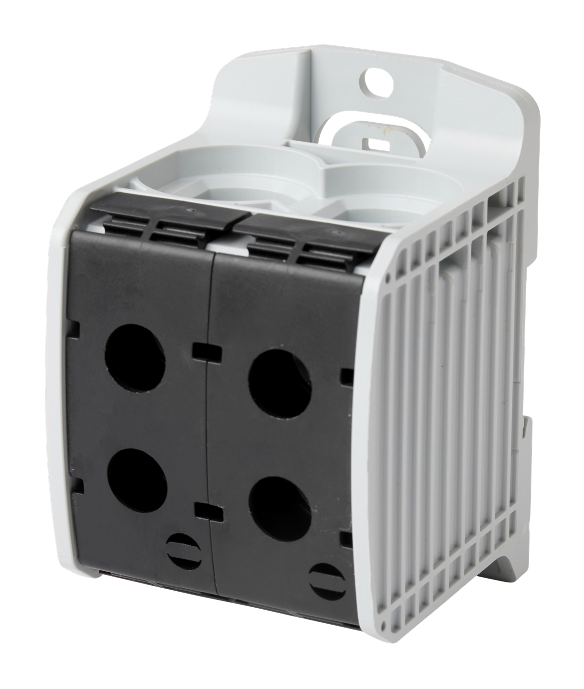 1St. F-Tronic RKA185-1-4sw Reihenklemme 185mm², 1polig, 4 Anschlüsse, schwarz, CU/AL, RKA185-1-4sw 7730094