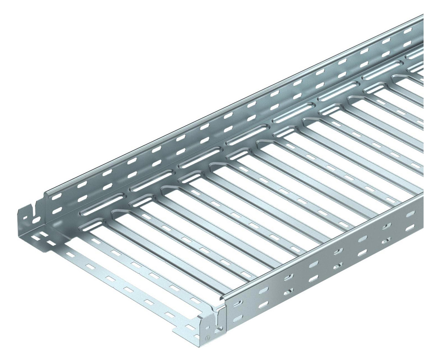 3m OBO Bettermann 6059008 Kabelrinne MKSM gelocht, mit Schnellverbindung 60x400x3050, St, FS MKSM 640 FS