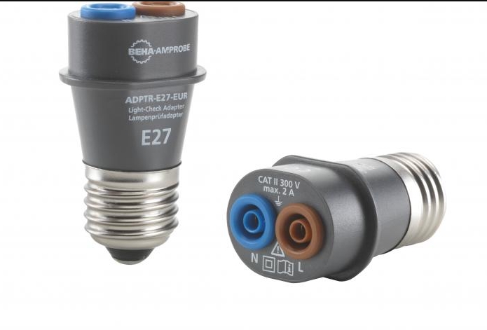 1St. Beha ADPTR-E27-EUR Light Check Adapter E27 4854847