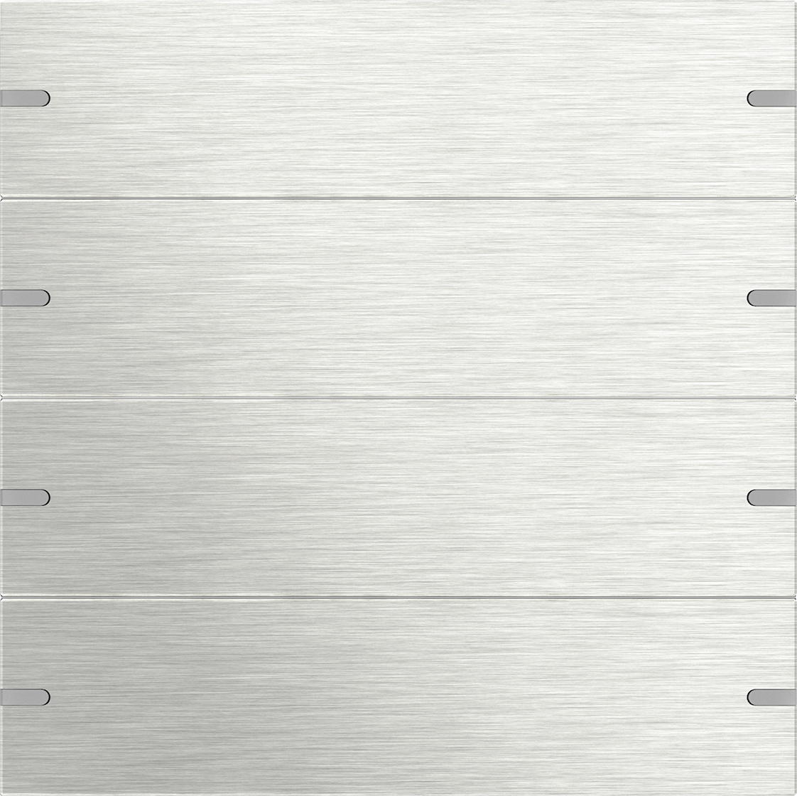 1St. Gira 5024219 Wippenset 4f Tastsens.4 TS4 Edelstahl