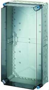 1St. Hensel Mi 0410 Mi-Leergehäuse, Einbaumaße 275x575x19mm, transparenter Deckel 2000290 Mi0410