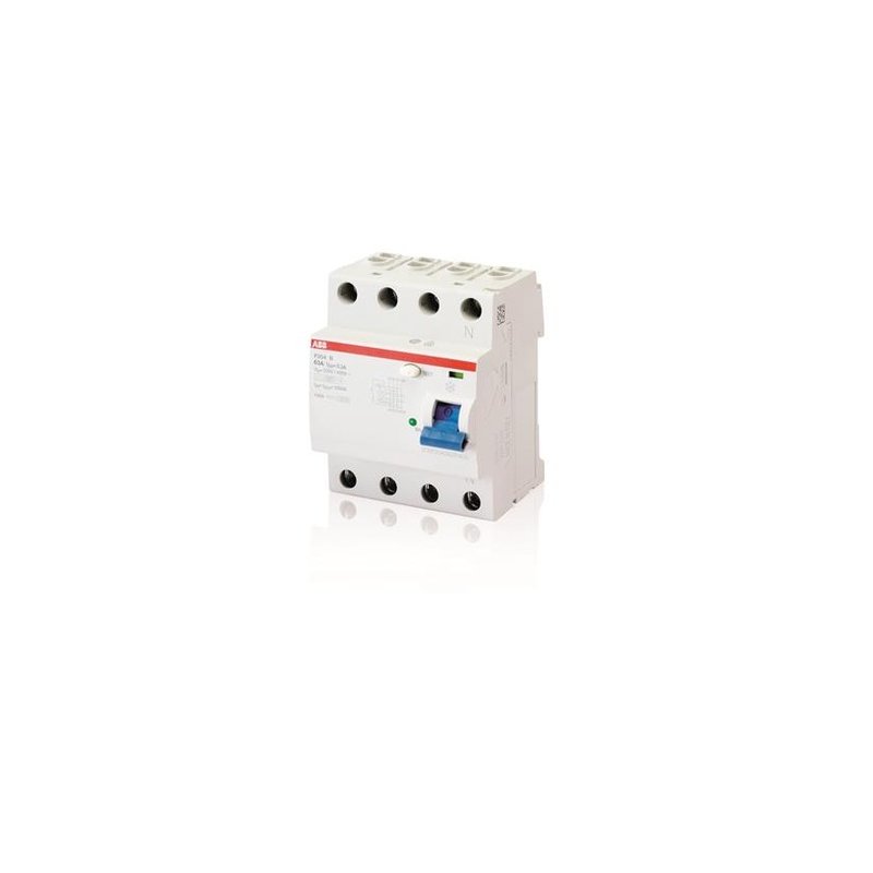 1St. ABB F204 B-25/0,03 FI-Schutzschalter Typ B 4P, 25A, 30mA,kurzzeitverz.,3kA,4TE 2CSF204592R1250