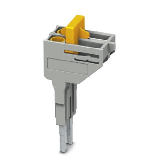 10St. Phoenix Contact SB-ME 2-6 Schaltbrücke Rastermaß: 6,2mm L=21,2mm B=12,3mm Polzahl: 2 grau/orange 3035755 10St. Phoenix SB-ME 2-6 Schaltbrücke Rastermaß: 6,2mm L=21,2mm B=12,3mm Polzahl: 2 grau/orange 3035755