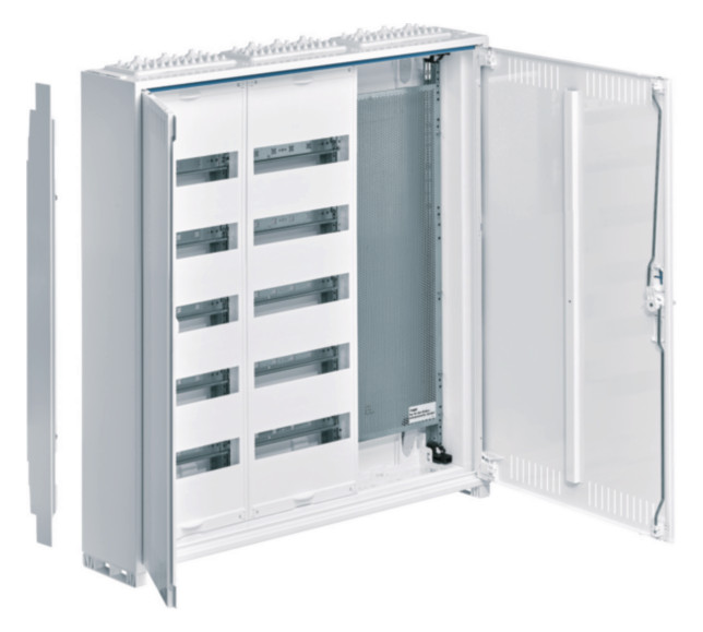 1St. Hager FWB53K1 Feldvert.AP, univers, 2x5reihig+Media, QC