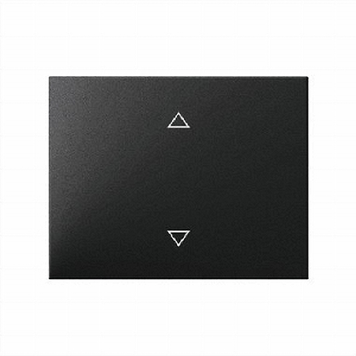 1St. Berker 14057106 Wippe mit Aufdruck Symbol Pfeile K.1 anthrazit, matt