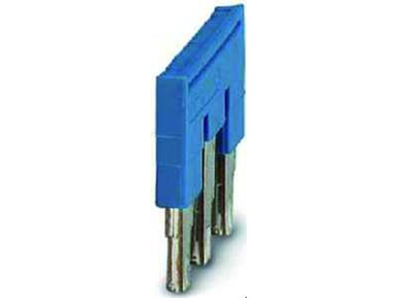 10St. Phoenix FBS 3-5 BU Steckbrücke Rastermaß: 5,2mm Polzahl: 3 blau 3036880