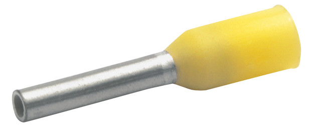 1000St. Klauke 1676 Aderendhülsen isoliert, 0, 25 mm², 11mm Länge