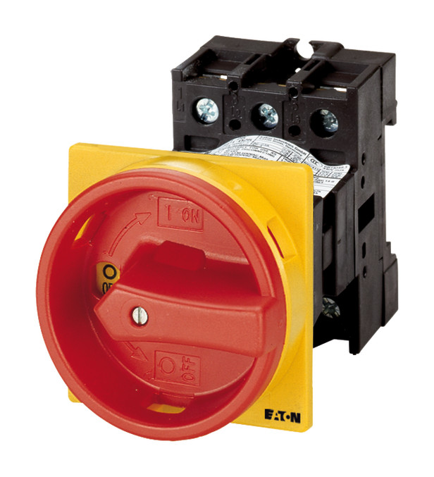 1St. Eaton 095676, P1-32/V/SVB Hauptschalter, 3-polig, 32 A, NOT-AUS-Funktion