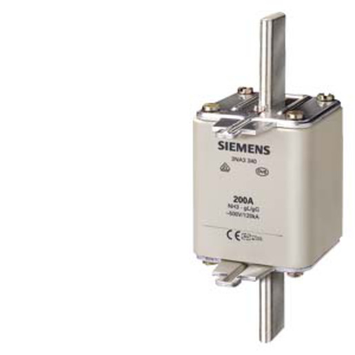 1St. Siemens 3NA3350 NH-Sicherungseinsatz, NH3, In: 300 A, gG...