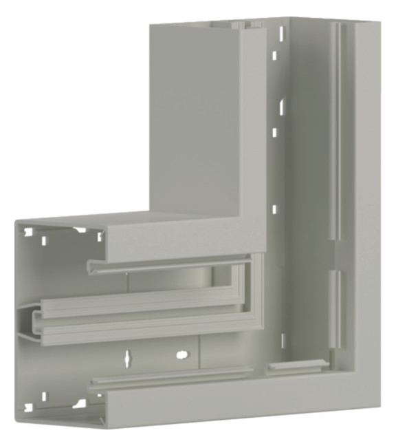 1St. HAGER BR8513059016 Flachwinkel Grundprof BR 85x130 OT 80 vw