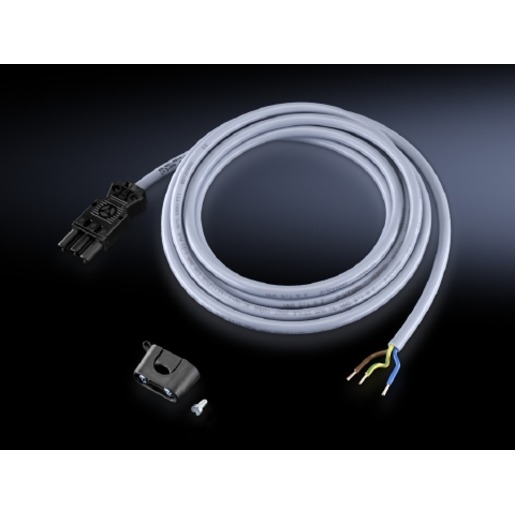 1St. Rittal SZ 4315.150 Anschlussleitung für Einspeisung 3000 mm lang, Grau 4315150