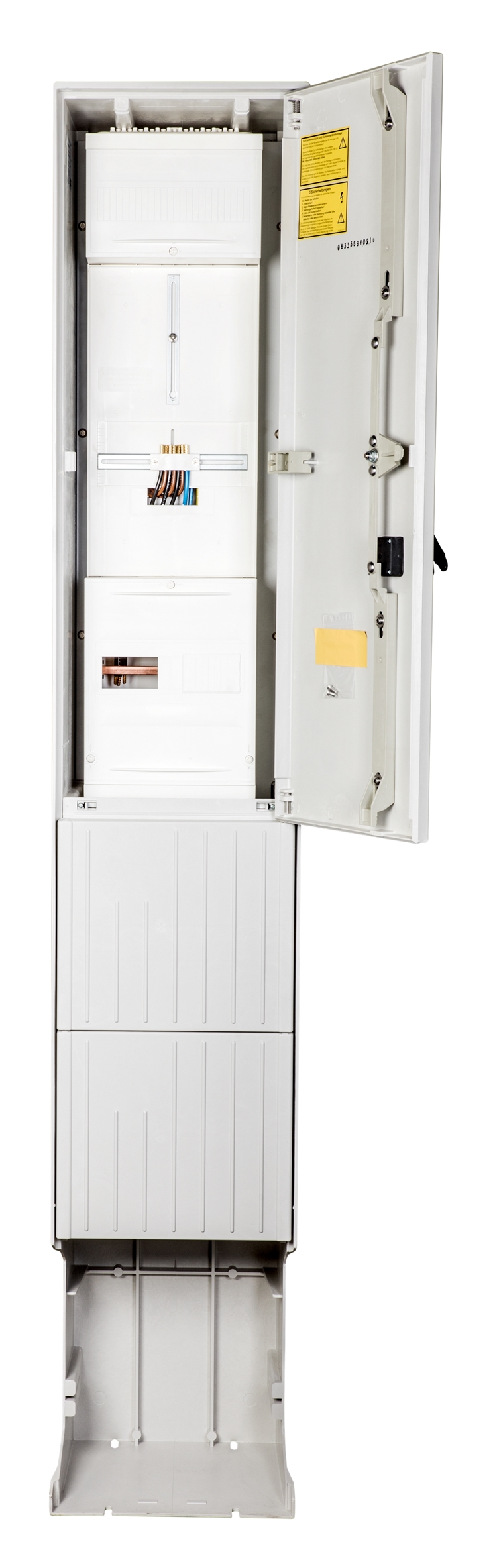 1St. F-Tronic ZSA201-1-SB-ZK-HO Straßenbeleuchtungsanschlusss., 1-feldrig, H=2010mm, 3.HZ, ZSA201-1-SB-ZK-HO 7160104