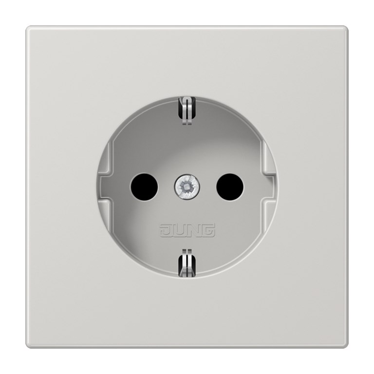 1St. Jung LS1520LG Schuko-Steckdose 16A  250V LS 1520 LG Lichtgrau