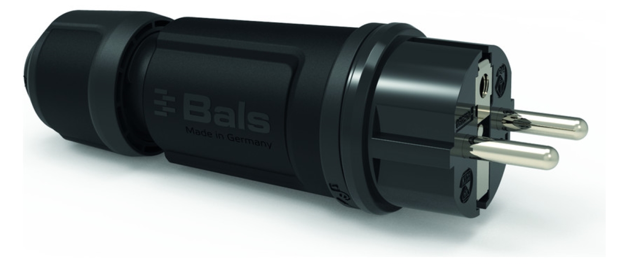 1St. Bals 7372-1 Schutzkontakt-Stecker 16A 3p 250V IP54