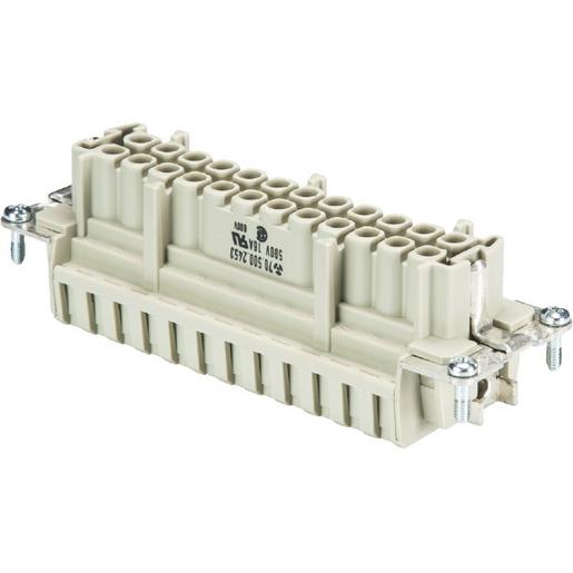 1St. Wieland 70.500.2453.0 Buchseneinsatz-BAS BUF 24 2,5 50