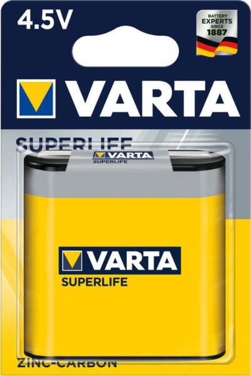 1St. Varta 02012101411 Superlife Flachbatterie