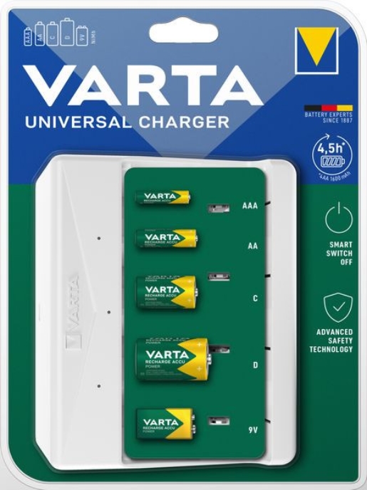 1St. Varta 57658 Universal Charger