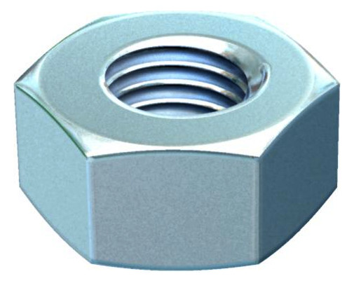 100St. OBO Bettermann 3400107 Sechskantmutter M 10 Stahl, galvanisiert verzinkt, 3400107 HN M10 G...