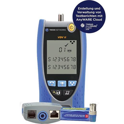 1St. IDEALIND VDV II VDV II Kabeltester für Sprach-, Daten- u