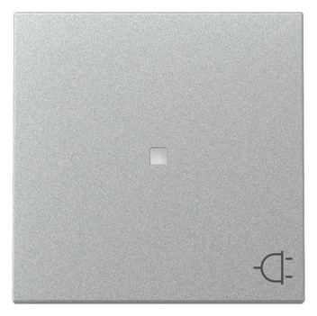 1St. Gira 329126 Wippe Kontrollfenster + Symbol Steckd. System 55 Farbe Alu