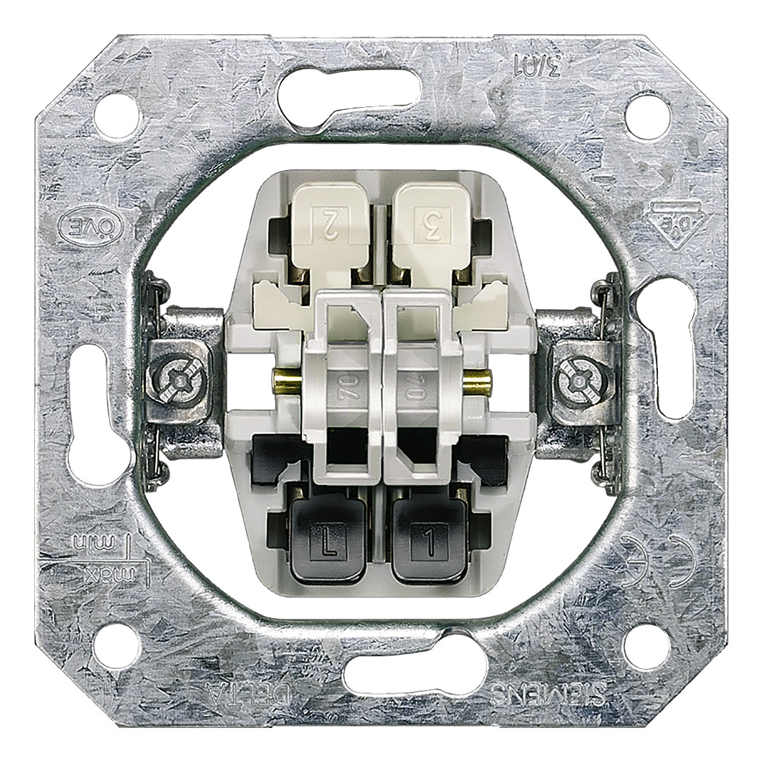 1St. Siemens 5TA2114 DELTA Geräteeinsatz UP Jalousieschalter