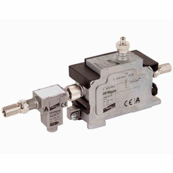 1St. Dehn 909703 Überspannungsableiter Dehngate für 75 Ohm SAT- und BK-Anlagen DGA FF TV
